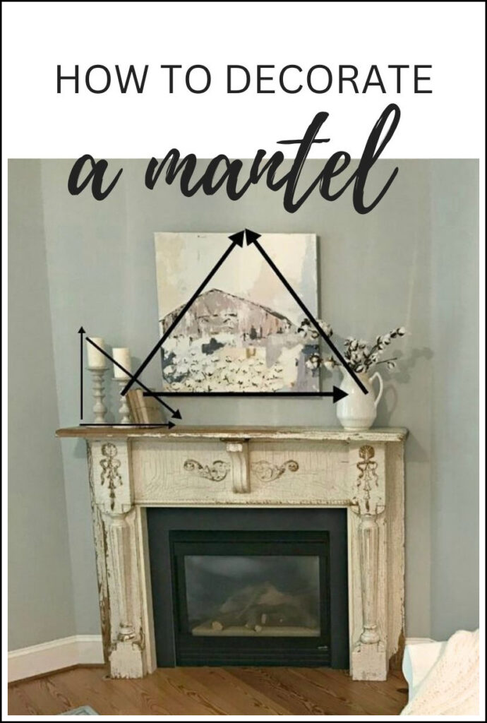 how to decorate or style a fireplace mantel with home decor